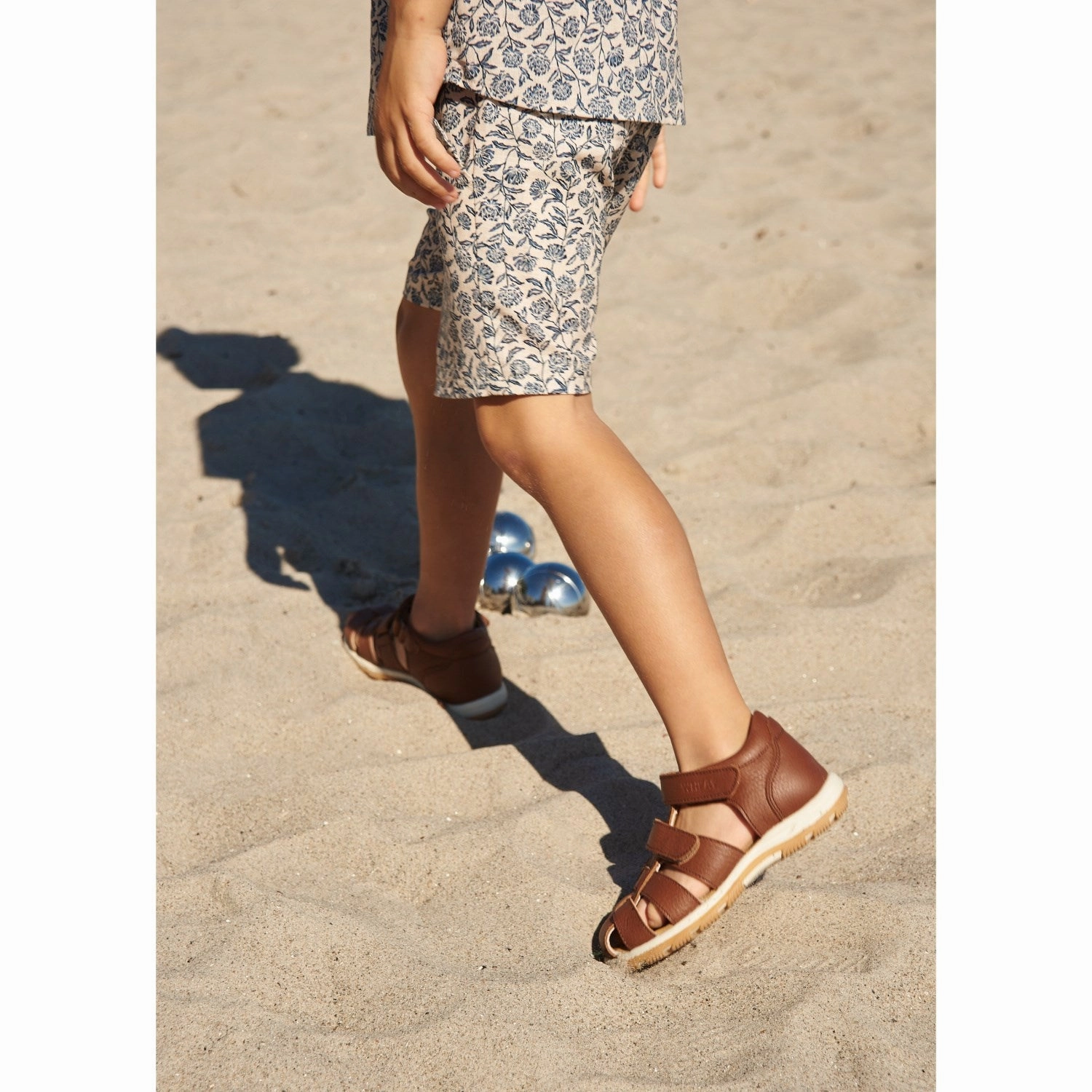 Impact Resistance Adjustable band Wheat Cognac Sandal Frei