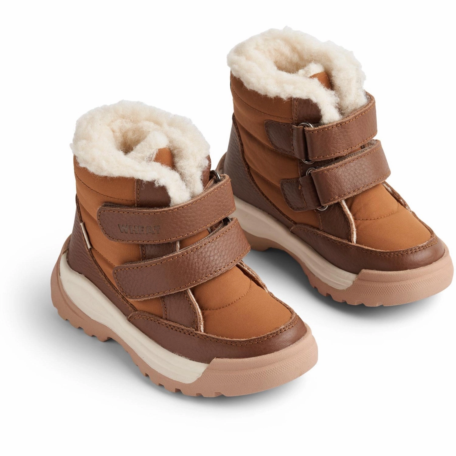 Wheat Cognac Winterboot Millas Tex Stable base