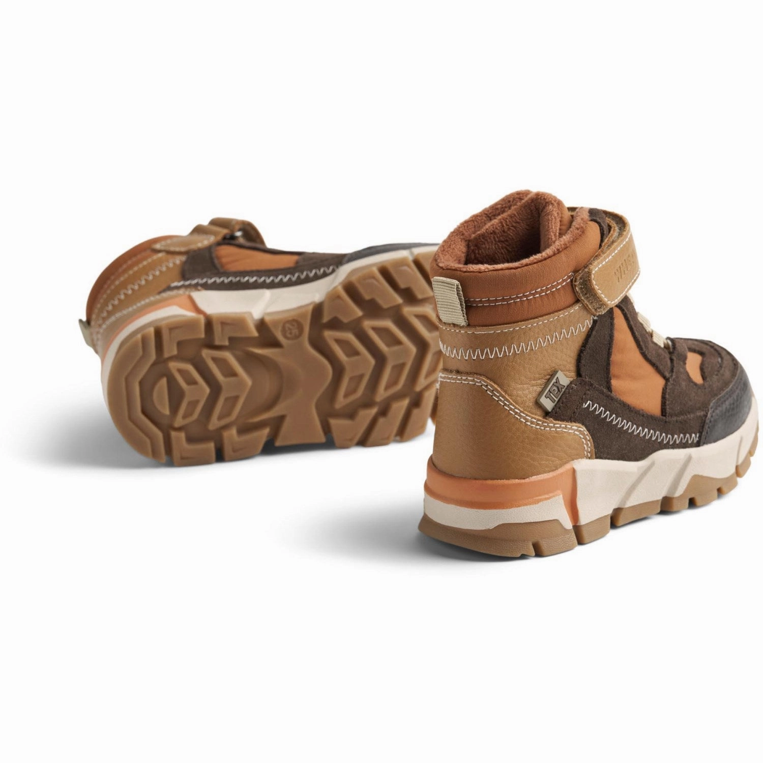 Wheat Dark Brown Bootie Muni Tex Insulated Fit