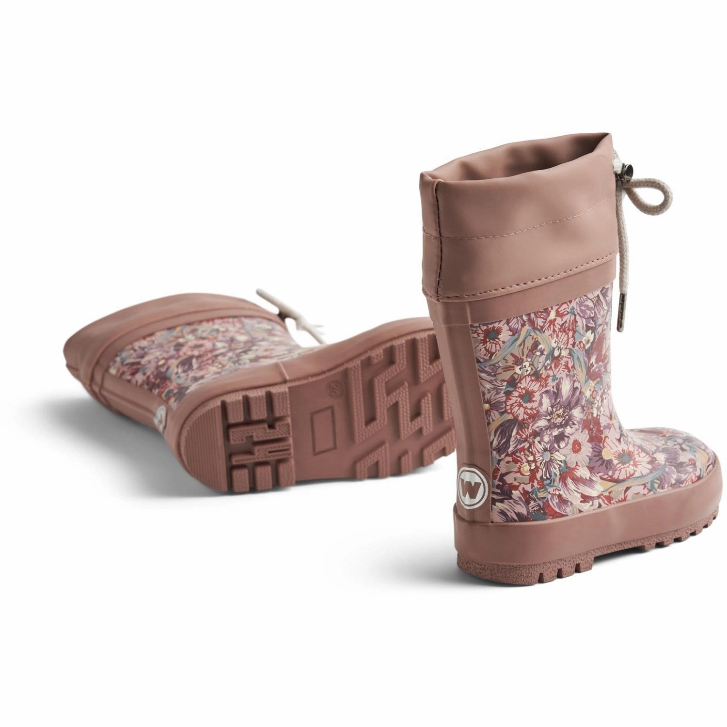 Wheat Flowers In Plenty Rubber Boot Thermo Print Anti Odor Technology