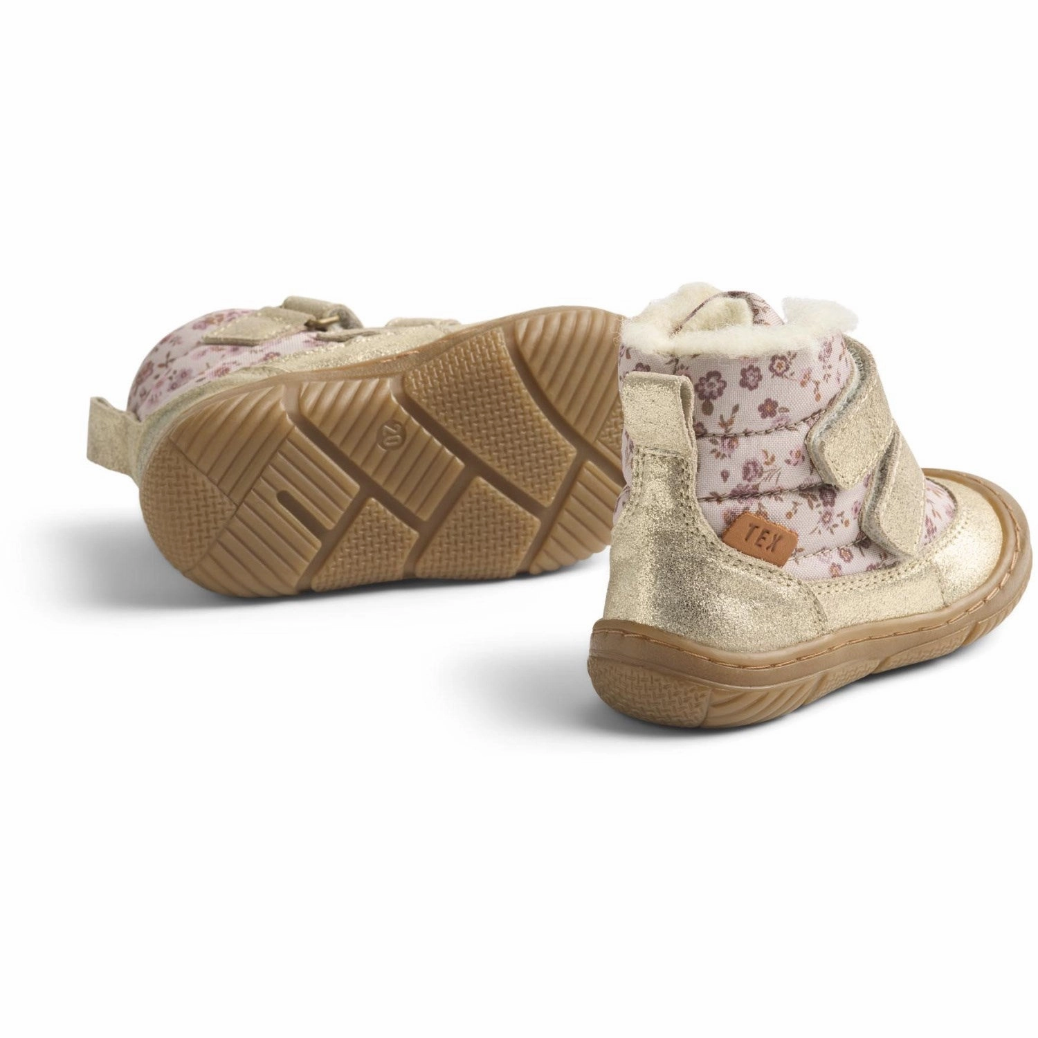Casual Footwear Wheat Grey Rose Flowers Winterboot Dowi Tex