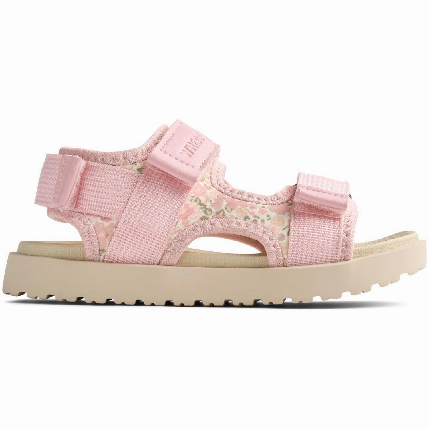 Strong Chill Relax Fit Wheat Ivory Flower Meadow Sandal Mandy