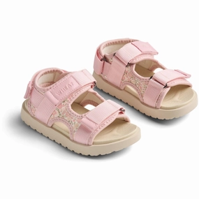 Wheat Ivory Flower Meadow Sandal Mandy Day Comfort