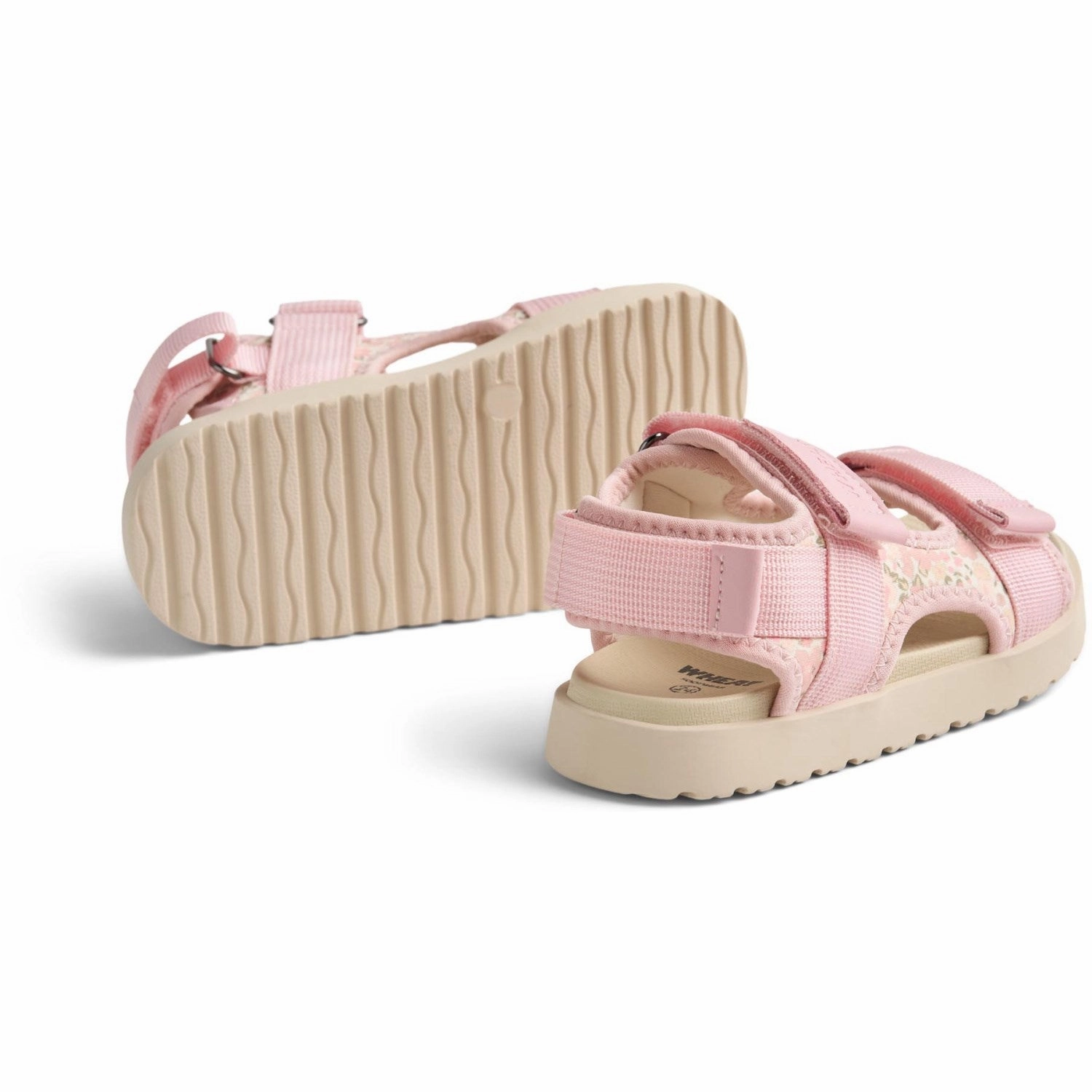 TractionOutsole Wheat Ivory Flower Meadow Sandal Mandy