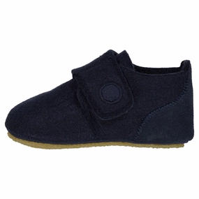 Wheat Marlin Filt Indoor Shoe Navy Arch support