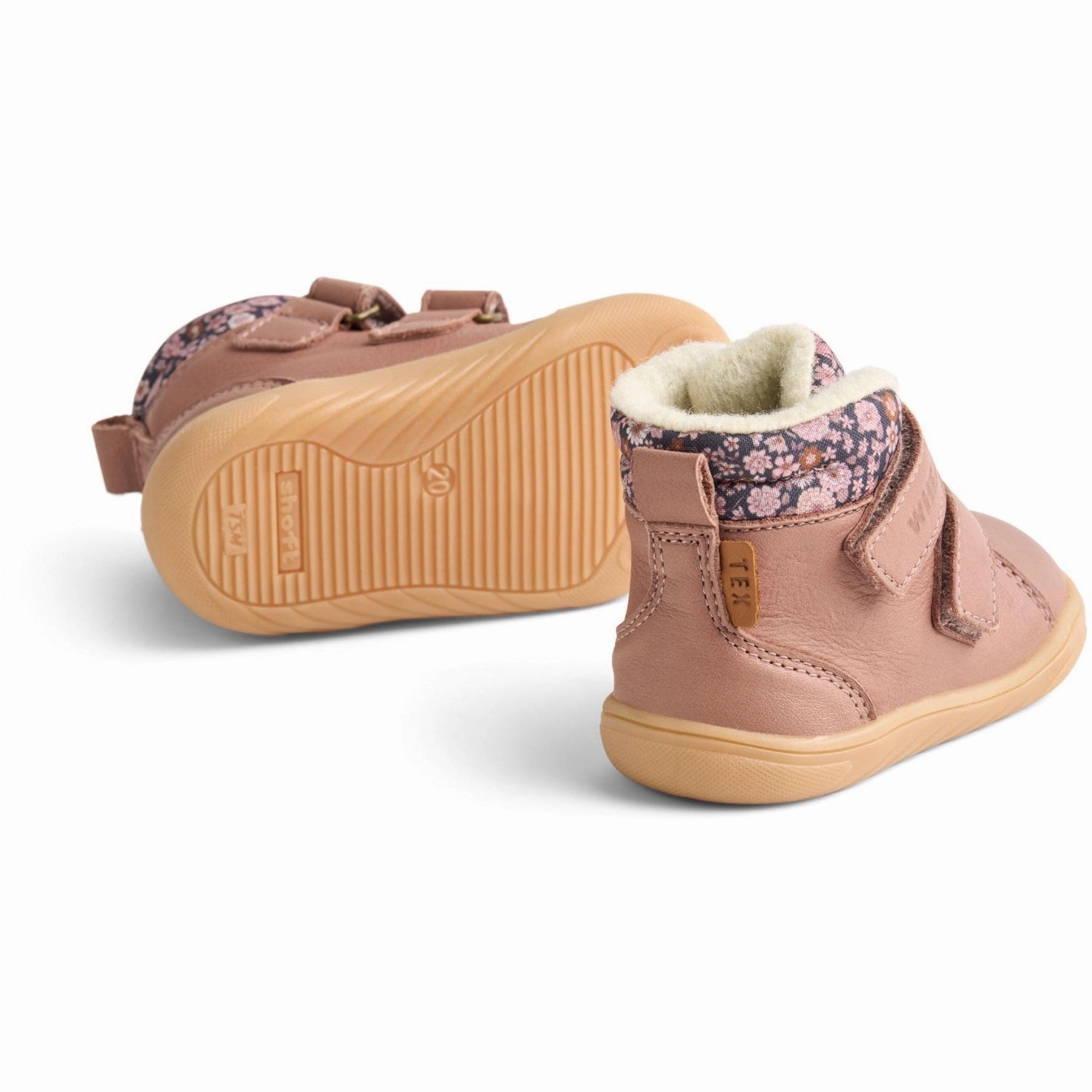 Tear-resistant Zip Up Wheat Old Rose Winterboot Sixan Tex