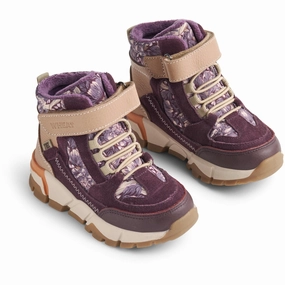 Wheat Purple Dawn Bootie Muni Tex Sturdy Build Cowgirl Vibe