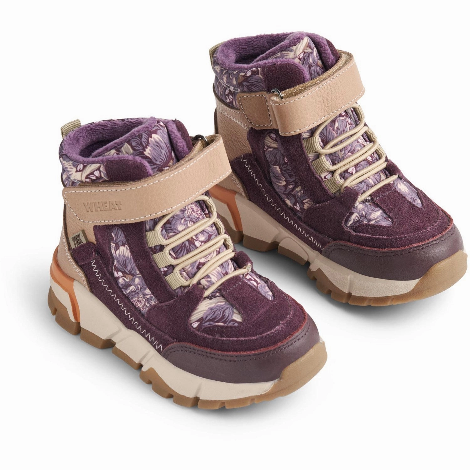 Wheat Purple Dawn Bootie Muni Tex Shock Absorbing Functional Minimalist quick dry