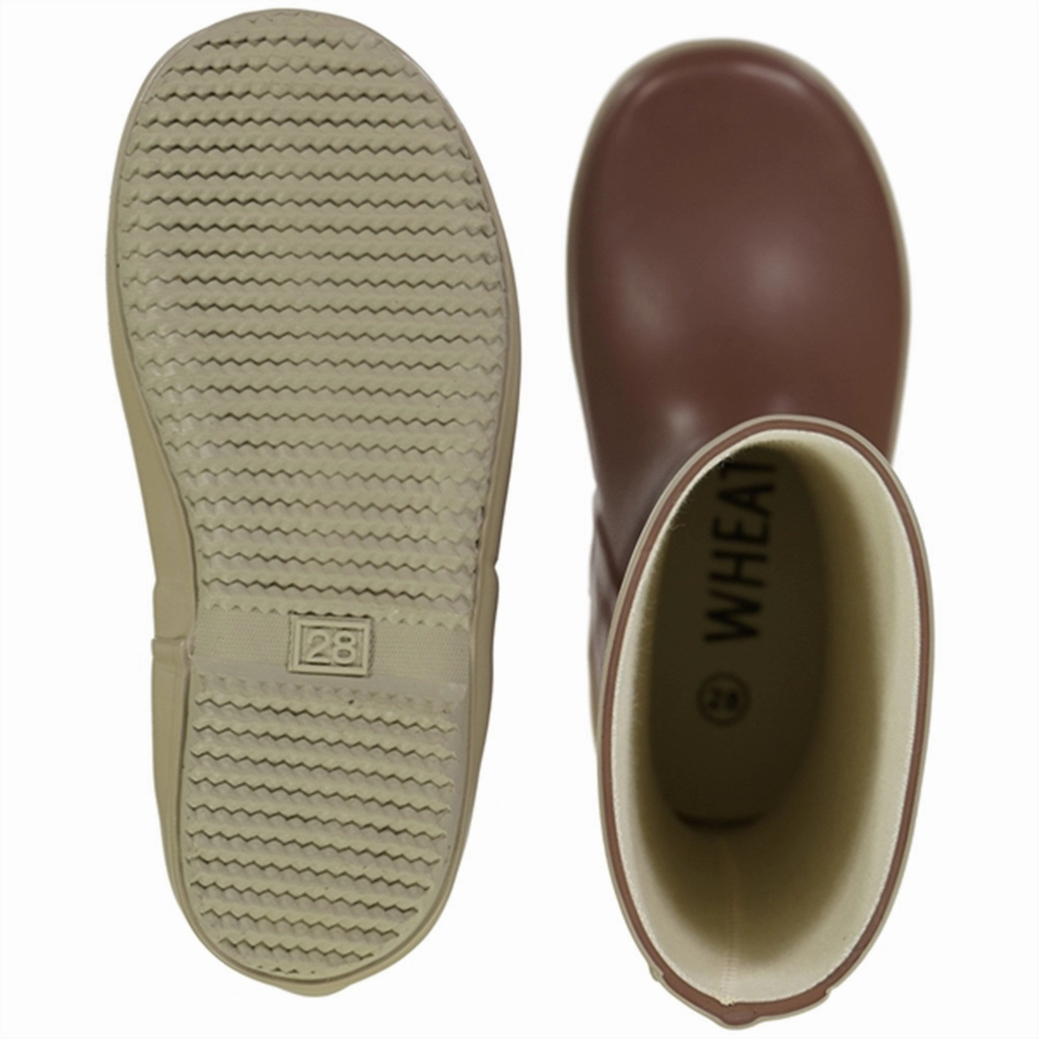 Wheat Rubber Boots Alpha Dry Clay Year Round Camping Trip