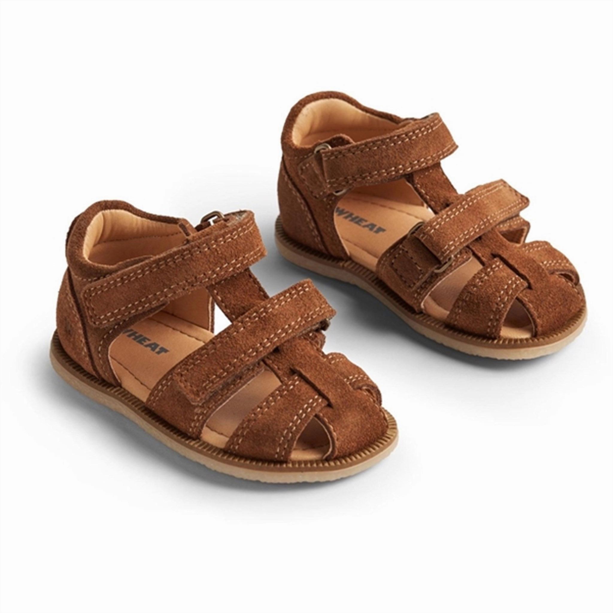 Outdoor Adventure Wheat Sandal Closed Toe Baya Cognac