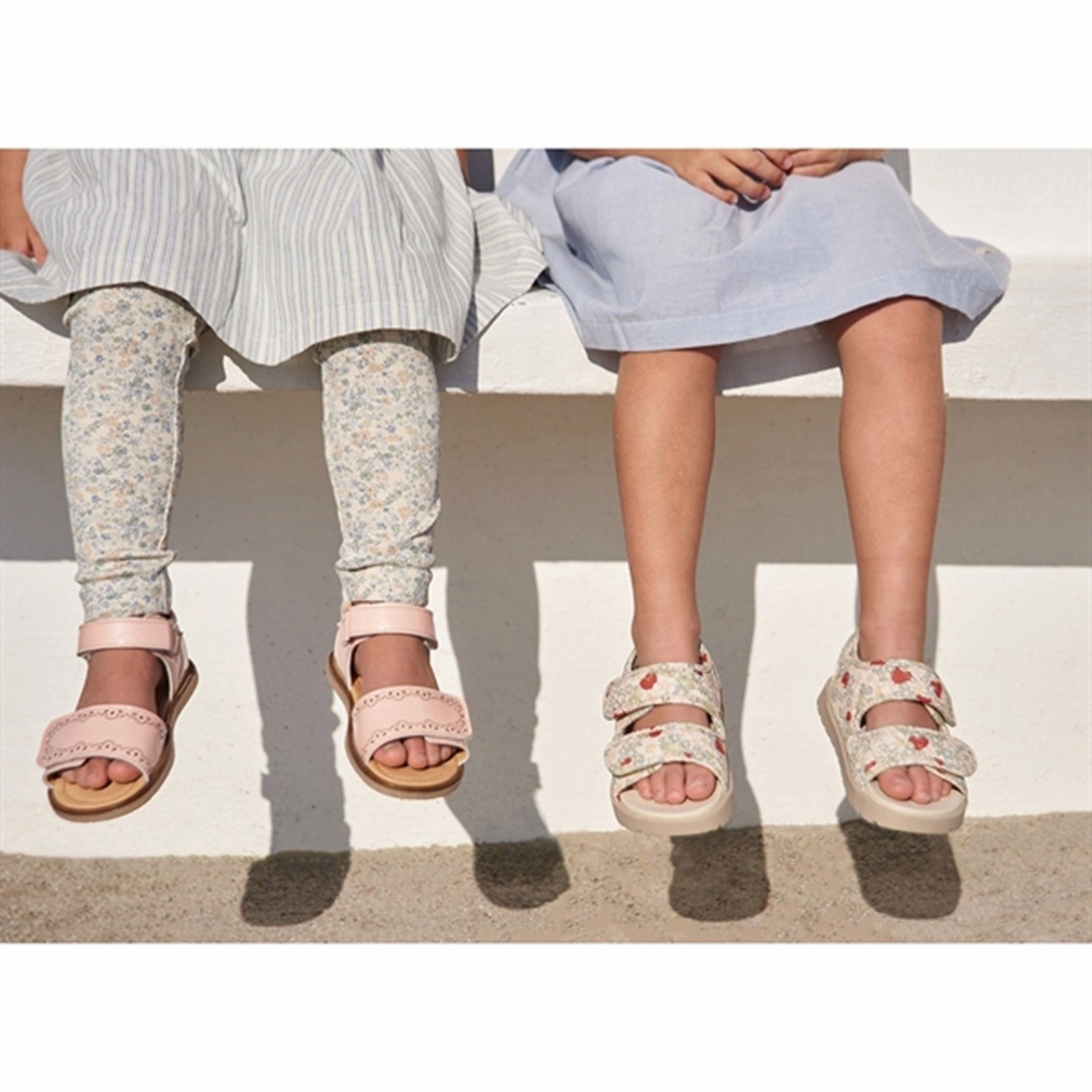 Flexible Design flexible shoes Wheat Sandal Open Toe Healy Print Clam Multi Flowers