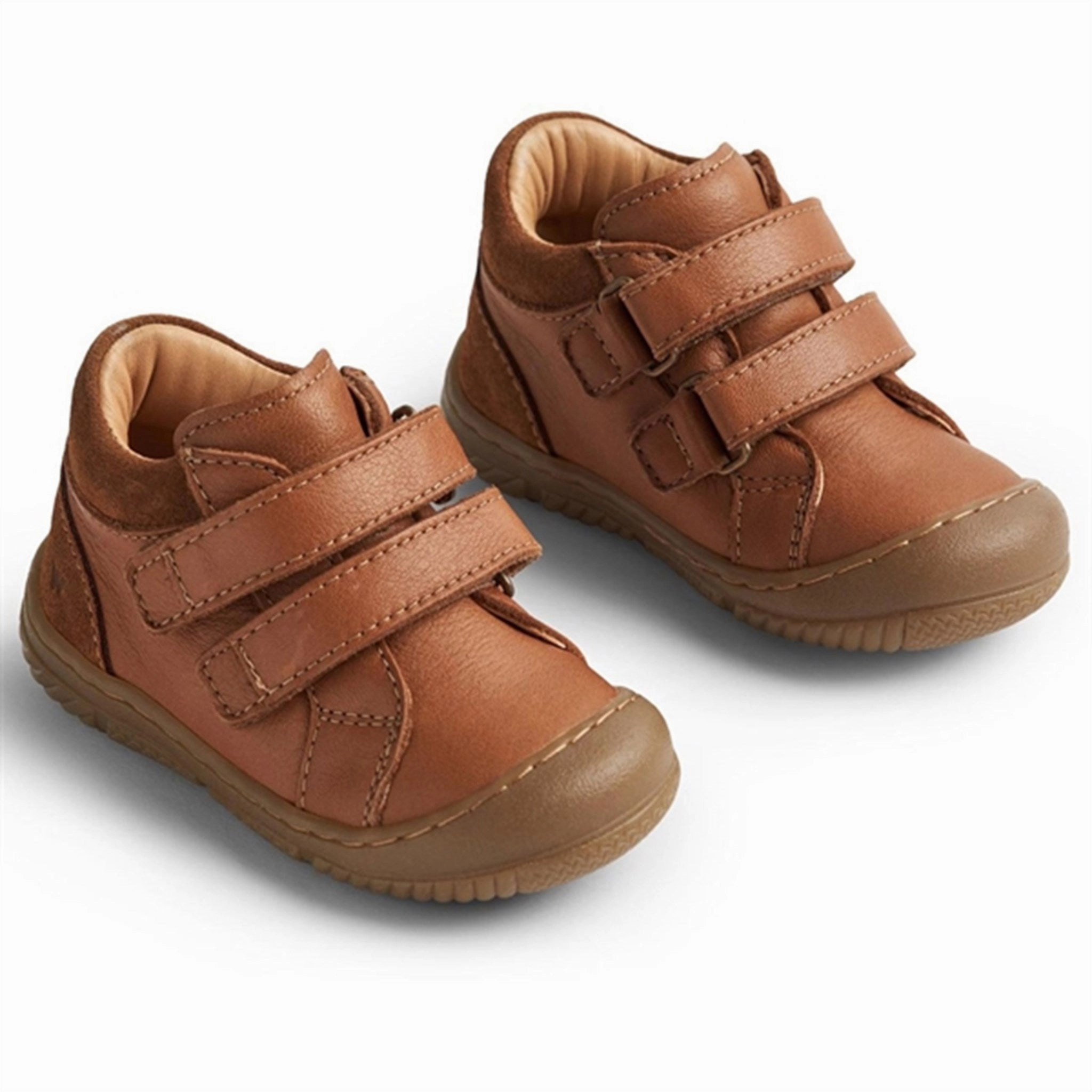 Wear Light Cloudy Hike Wheat Shoe Double Velcro Ivalo Cognac