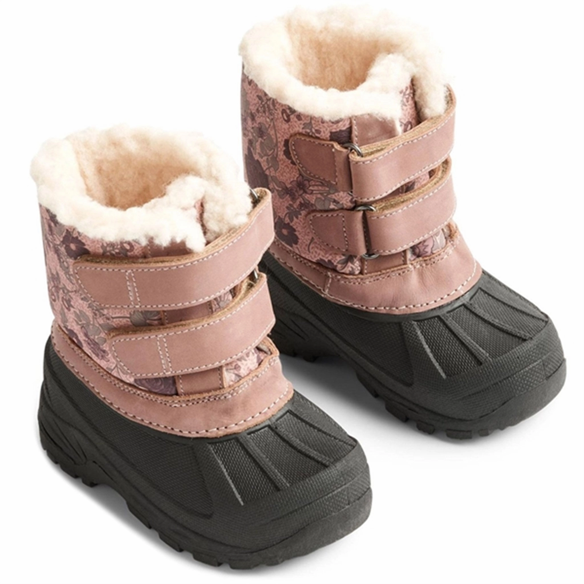 Office Smart Quick Pull Wheat Thermo Winter Boots Thy Print Dusty Rouge