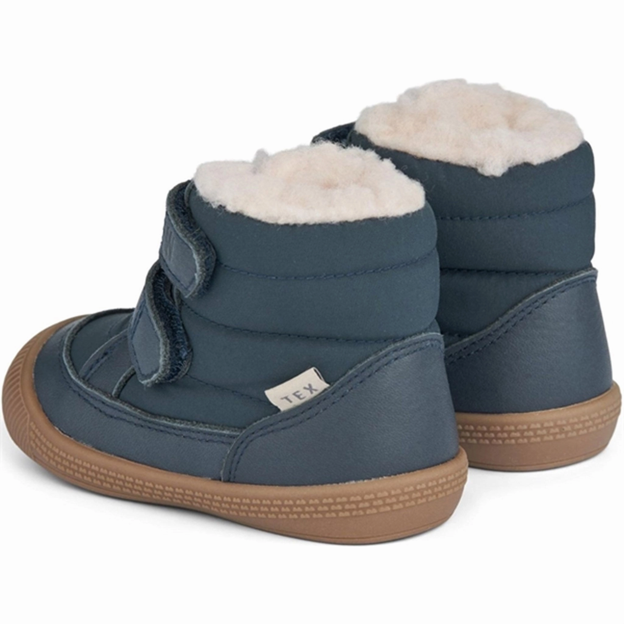 Wheat Winter Boots Daxi Wool Tex Navy Lightweight Sporty Design