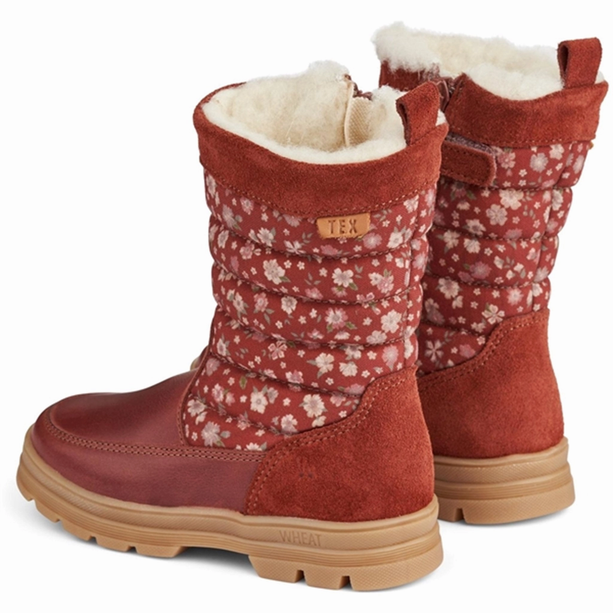 Flex Groove Technology Breathable Urban Traveler Wheat Winter Boots Koa High Tex Inside Zip Red