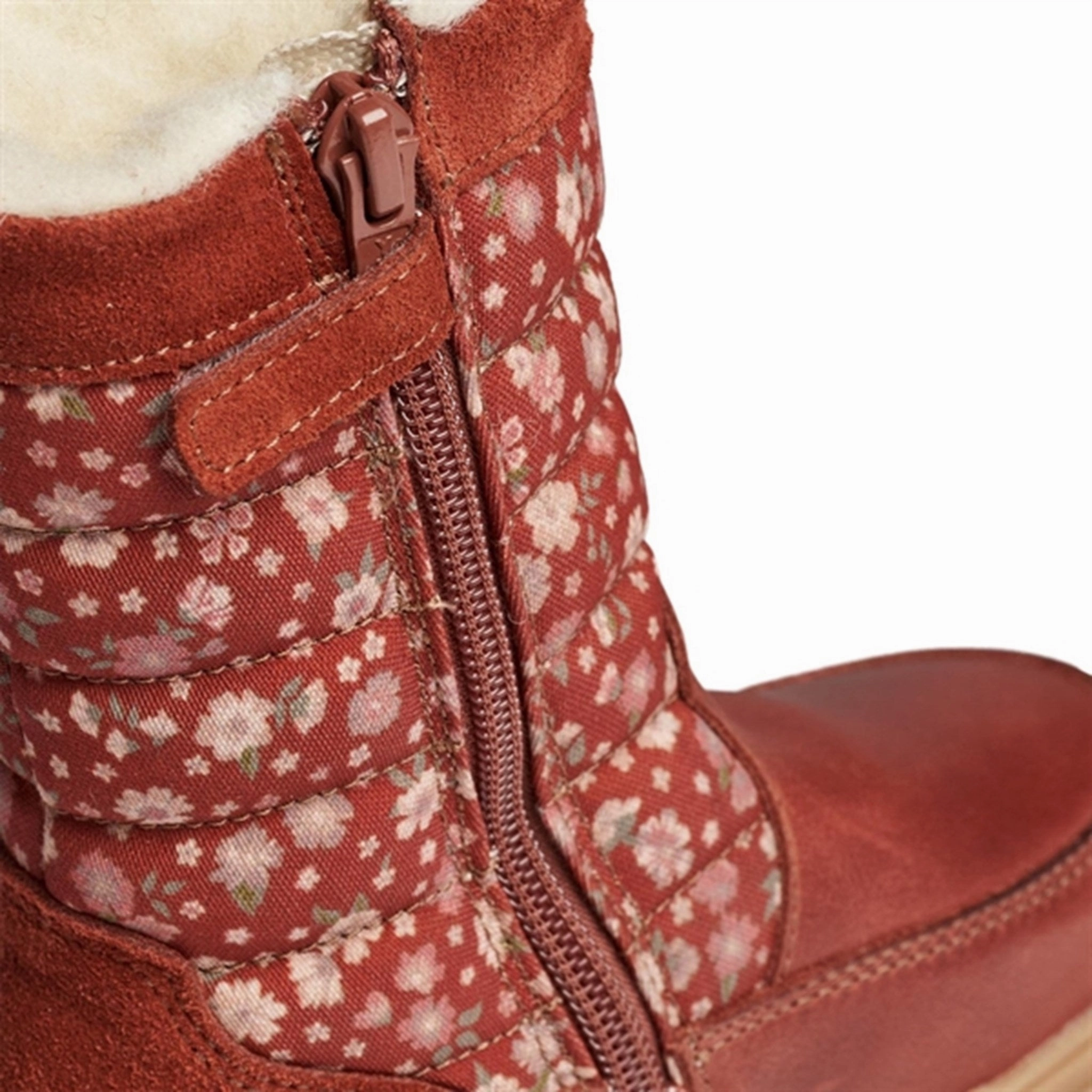 Fur Trim Wheat Winter Boots Koa High Tex Inside Zip Red