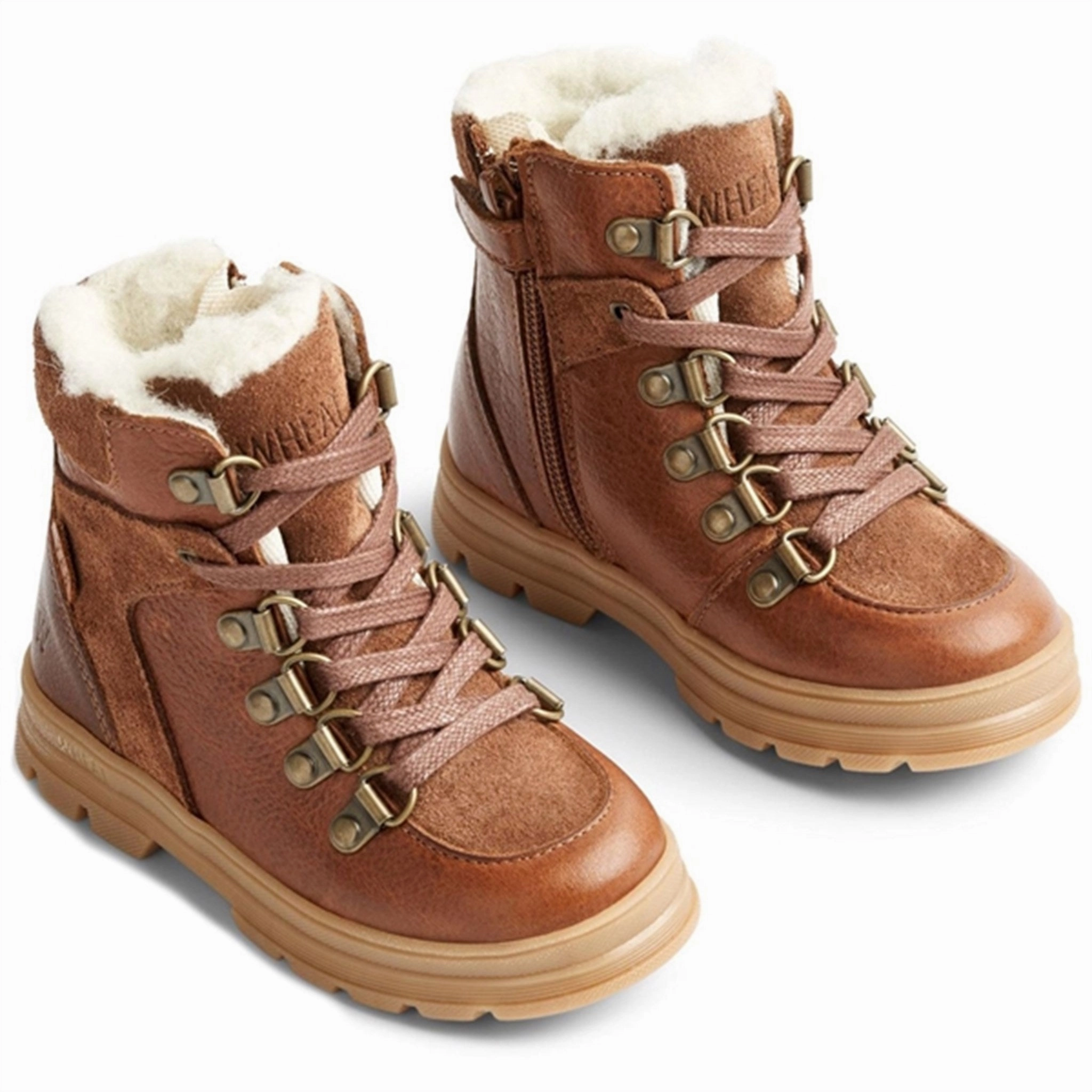 Wheat Winter Boots Toni Tex Hiker Cognac Winter Scene Composite Toe Guard