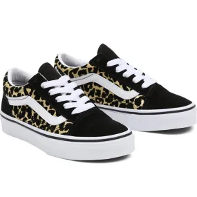 VANS Old Skool Leopard/Black Shoes Classic Activity Hiking Path