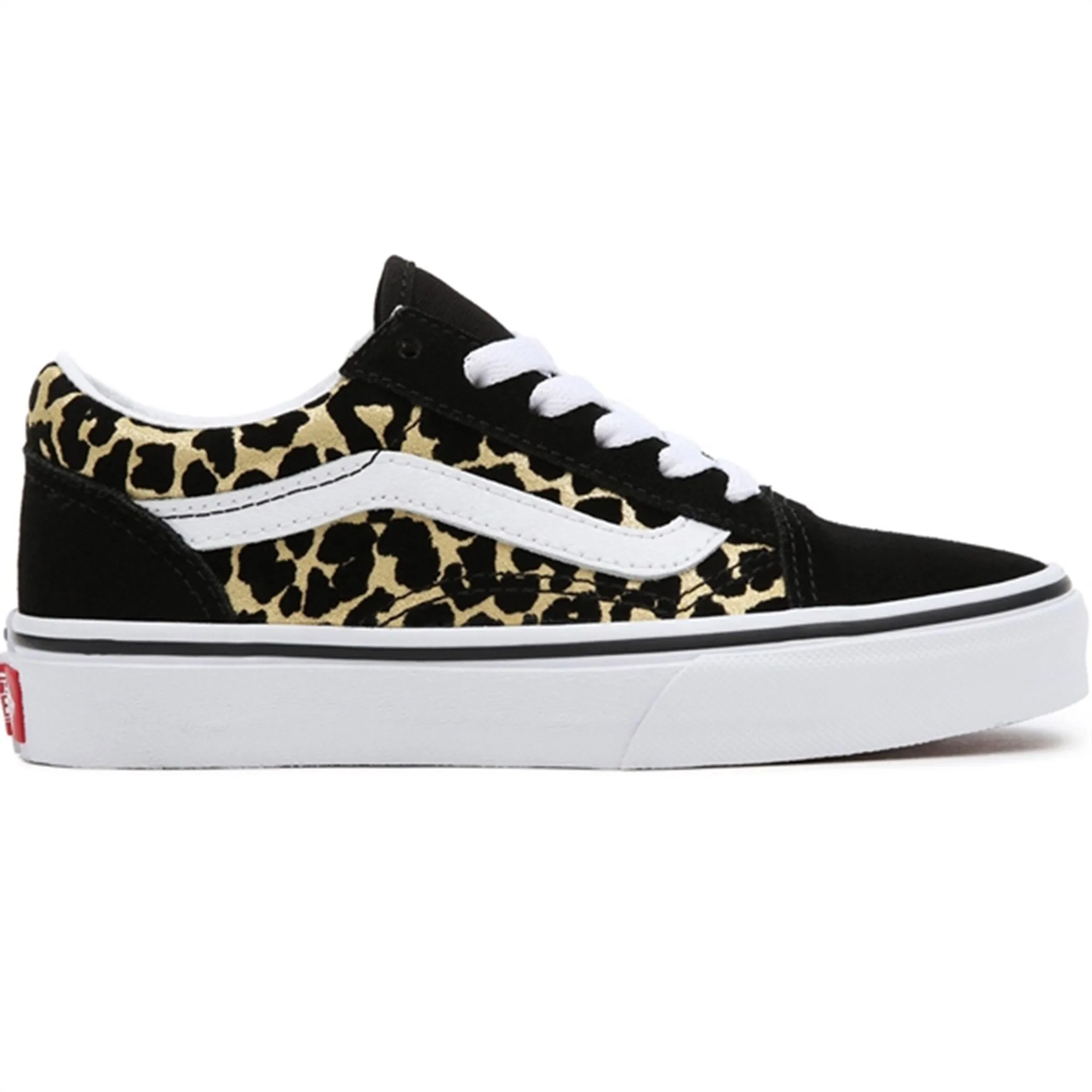 VANS Old Skool Leopard/Black Shoes Day To Night