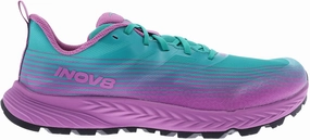Inov8 TrailFly Speed WIDE FIT Womens Trail Running Shoes - Blue stability - shoes Fast Motion