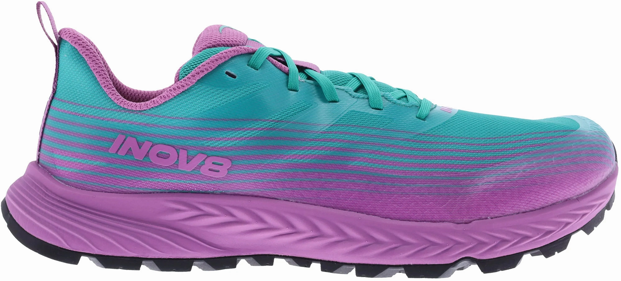 Inov8 TrailFly Speed WIDE FIT Womens Trail Running Shoes - Blue stability - shoes Fast Motion