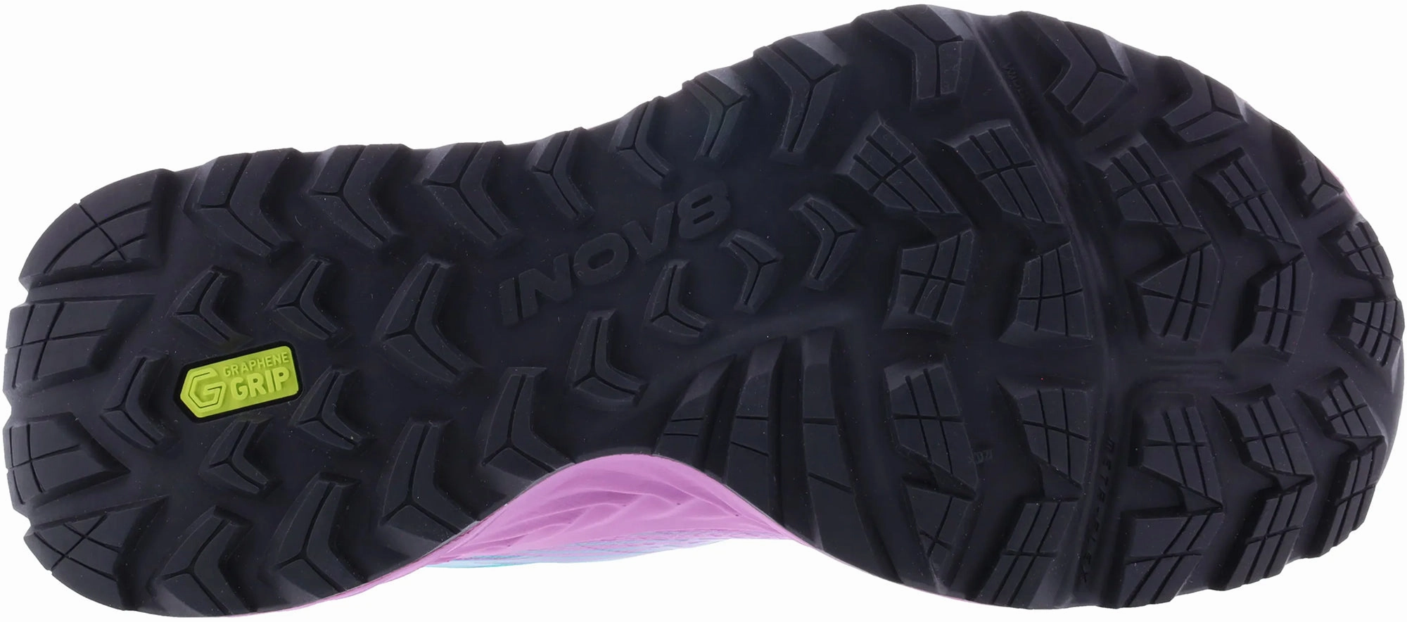 Inov8 TrailFly Speed WIDE FIT Womens Trail Running Shoes - Blue Shock Dissipating Heel stretchy - upper - feature shoes