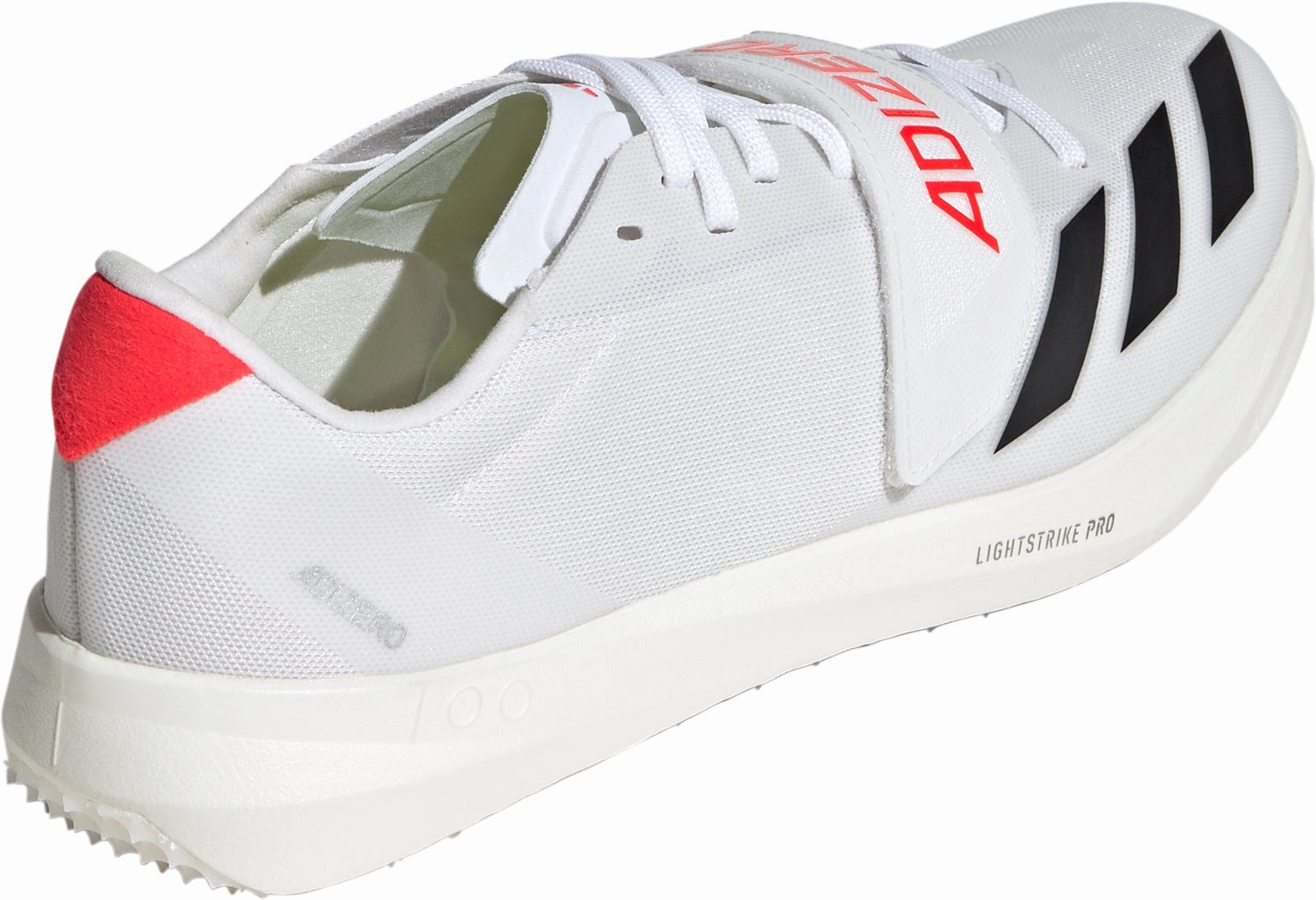 Pro Comfort adidas Adizero Triple Jump / Pole Vault Field Event Spikes - White