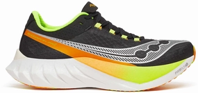 Vaporized Midsole Responsive Foam Core Saucony Endorphin Pro 4 Mens Running Shoes - Black