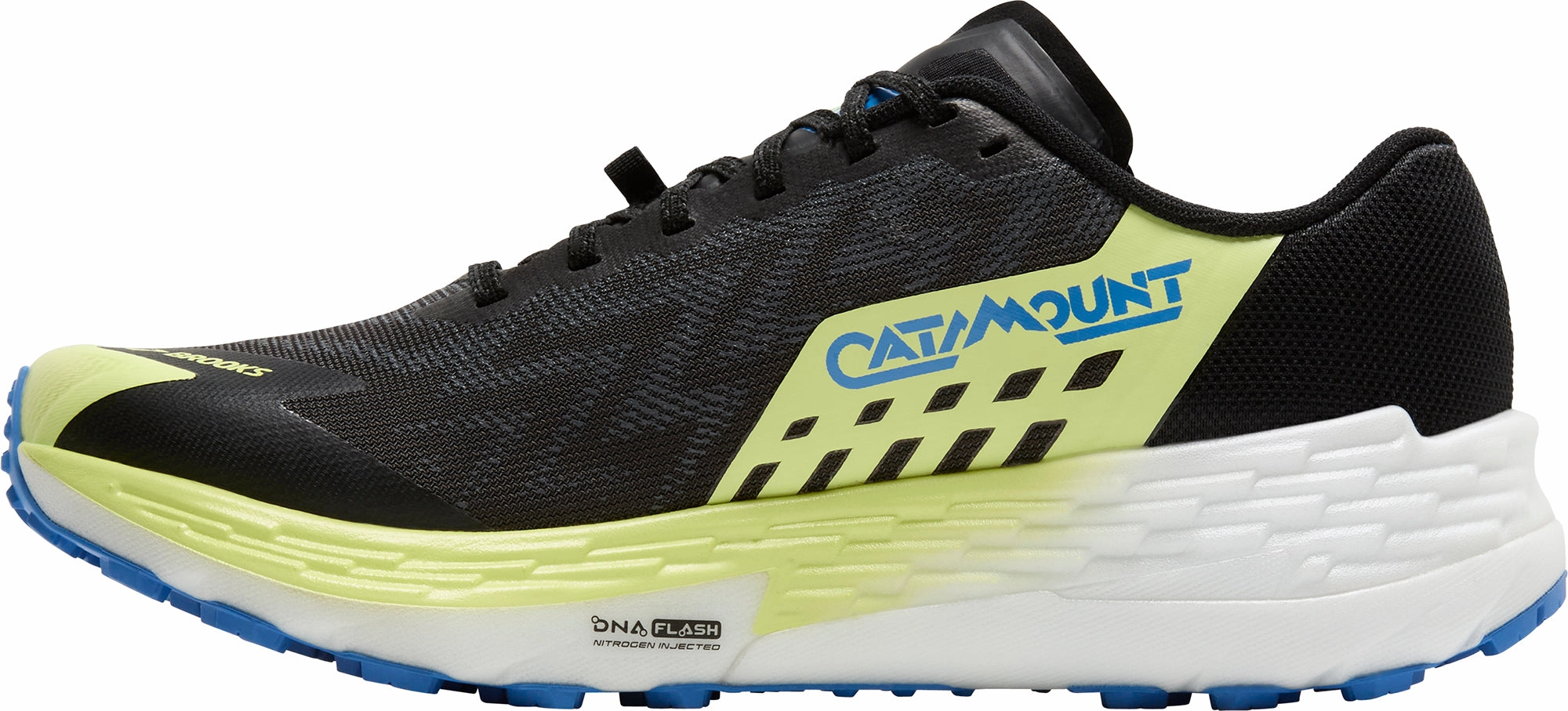 Ankle Braces mobility improvement Brooks Catamount 4 Mens Trail Running Shoes - Black