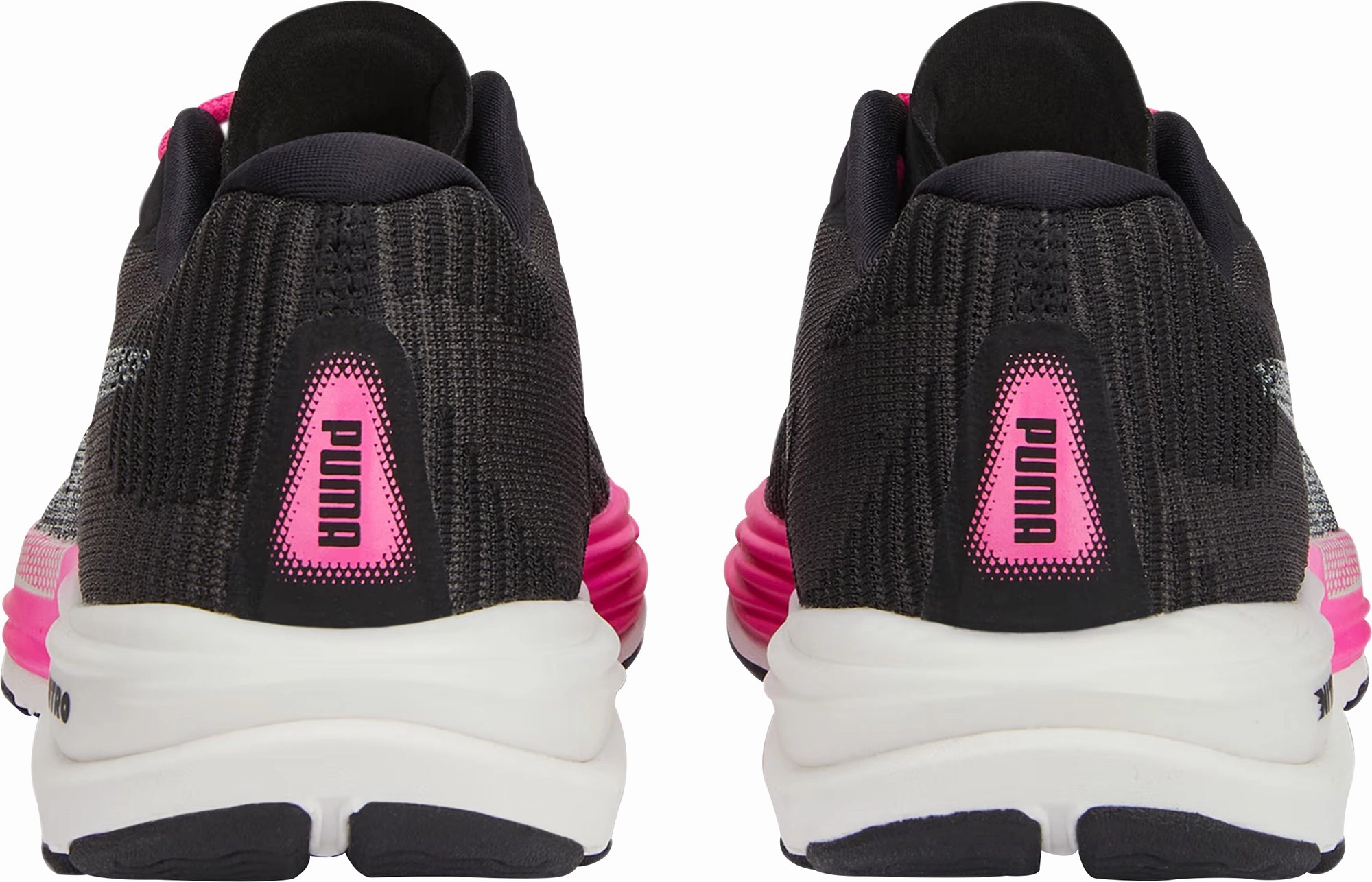 Breathable Vamp Design Stabilizing Chassis Puma Velocity Nitro 2 Womens Running Shoes - Black