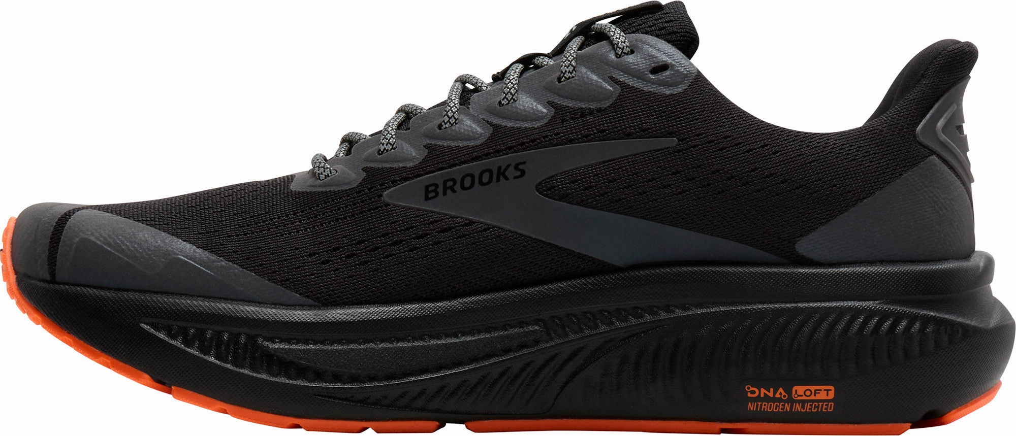 running for cardiovascular health Brooks Ghost 17 Mens Running Shoes - Black