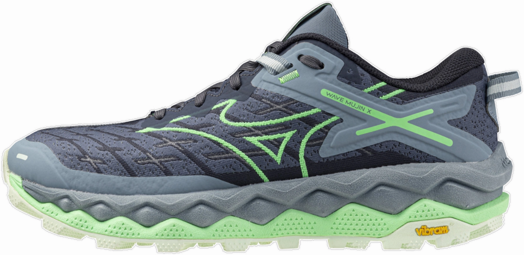 Speedboard Technology kayaking shoes Mizuno Wave Mujin 10 Womens Trail Running Shoes - Blue