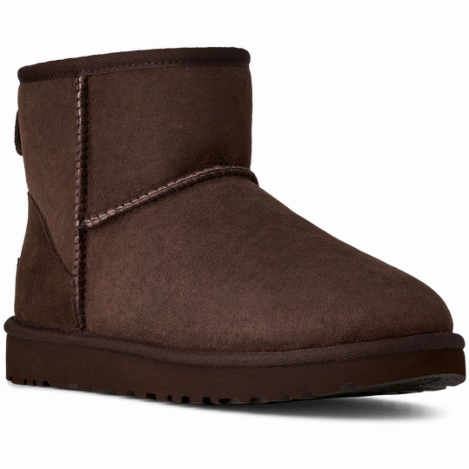UGG Dusted Cocoa W Classic Mini II Leather Gel cushion
