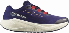 single - density - midsole - feature shoes running in a bike lane area shoes Salomon Aero Blaze 3 GRVL Mens Trail Running Shoes - Blue