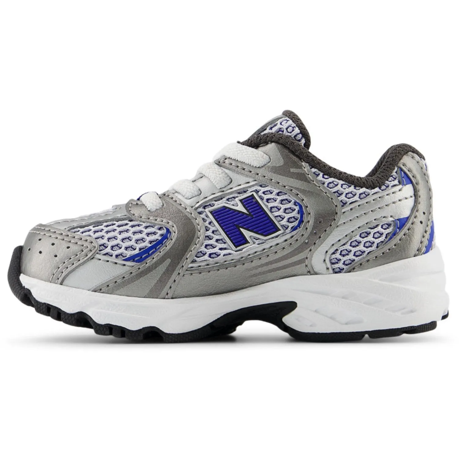 New Balance Dark Silver Metallic New Balance 530 Kids Bungee Lace Weekend Plans