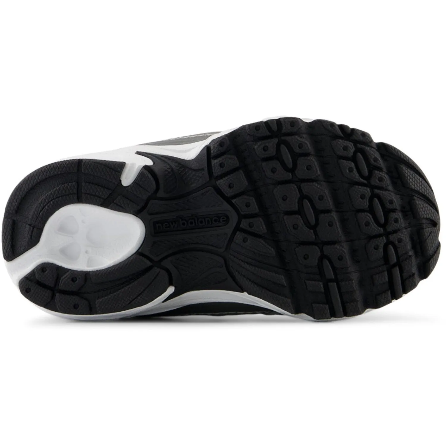 Walk Ease 3D Knit Engineering New Balance Dark Silver Metallic New Balance 530 Kids Bungee Lace