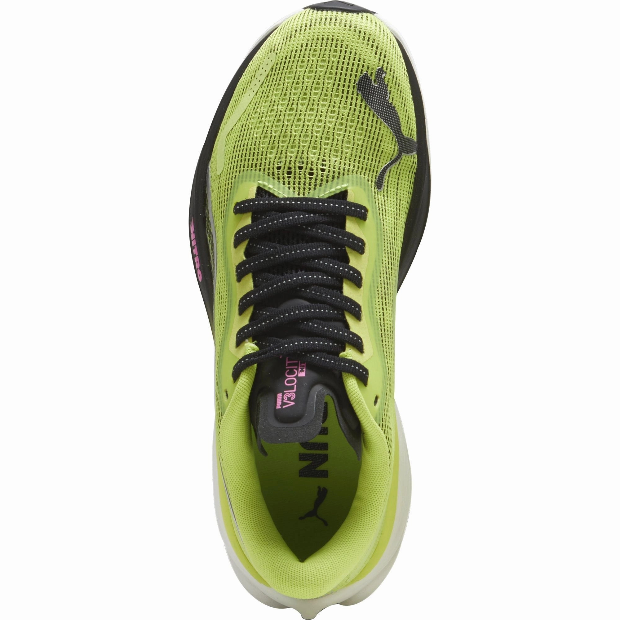 Puma Velocity Nitro 3 Womens Running Shoes - Green High Traction Soft surface cushioning