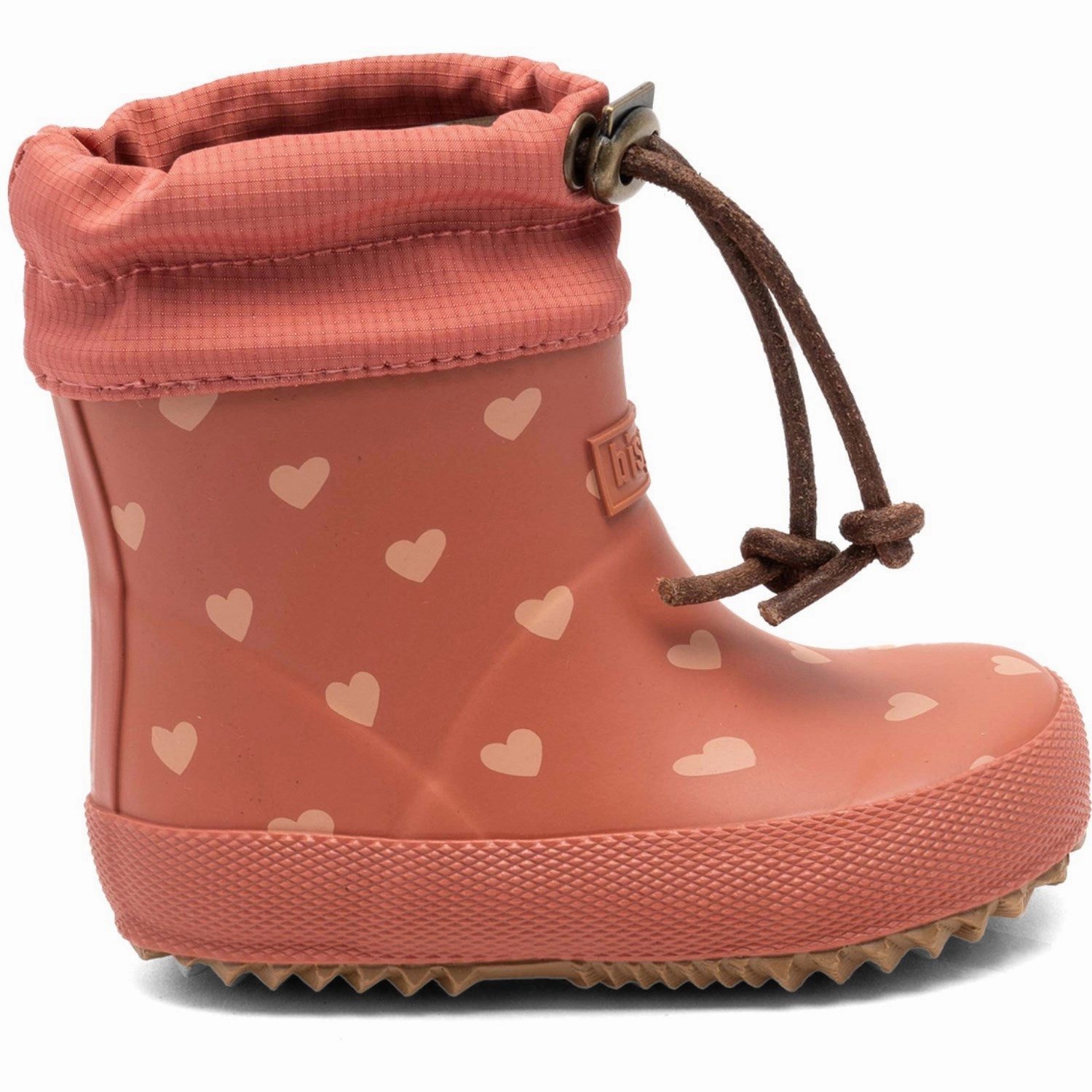 Shock Absorbing Functional Minimalist Bisgaard Ruby Heartbeat Baby Thermo Rubber Rubber Boot