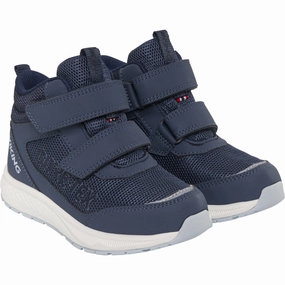 VIKING Dark Blue Bouncy Mid GTX 2V Minimalist Style Comfort arch