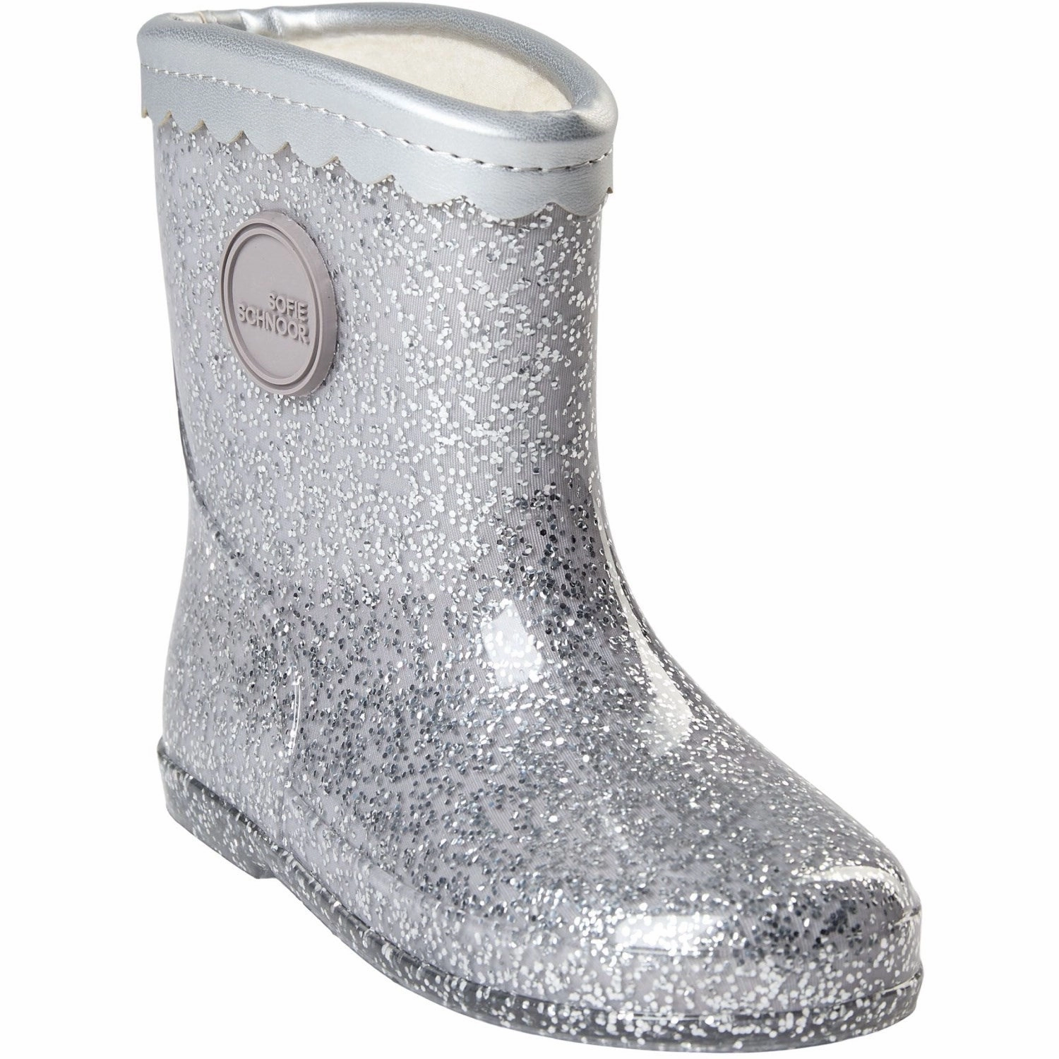 Eco Material Outdoor Trek Sofie Schnoor Silver Rubber Boots