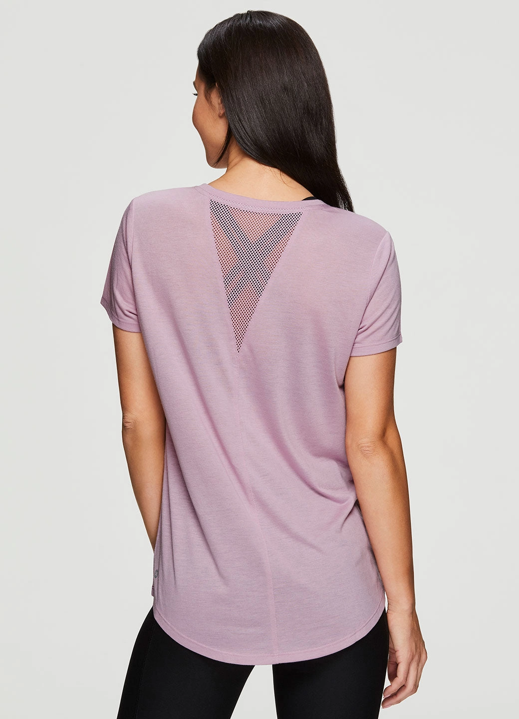 Studio Don't Look Back Mesh Tee Shirt Essential Comfort cycling outfit