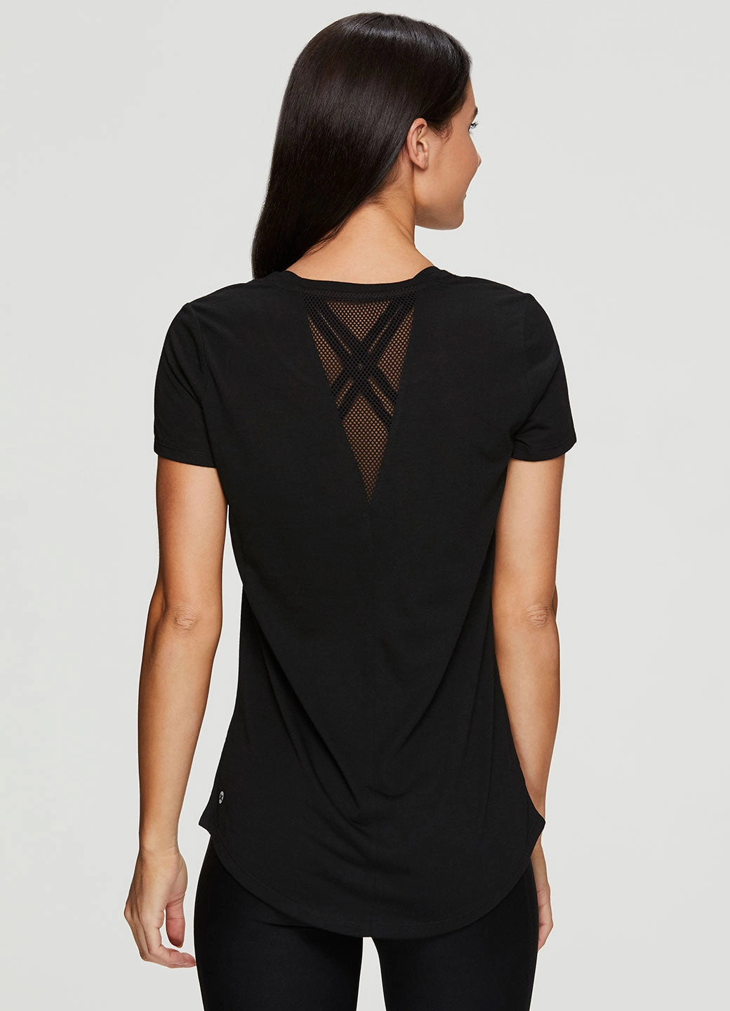 Modern and Soft Studio Don't Look Back Mesh Tee Shirt