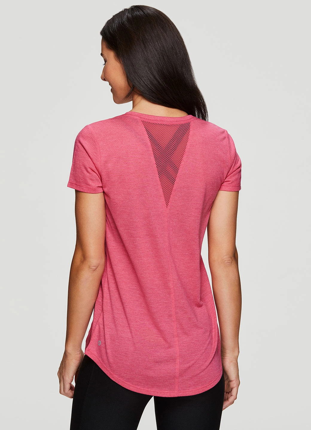 Trendy Style Studio Don't Look Back Mesh Tee Shirt