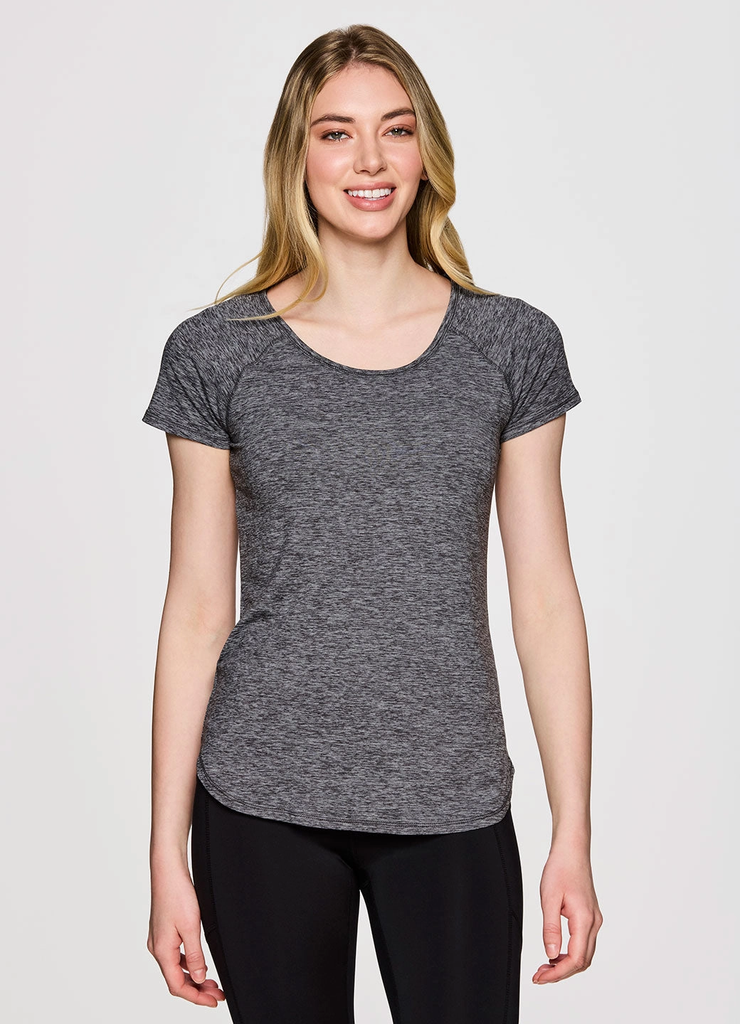 Stratus Heathered Super Soft Tee Chilly Day Essentials Animal print wildness