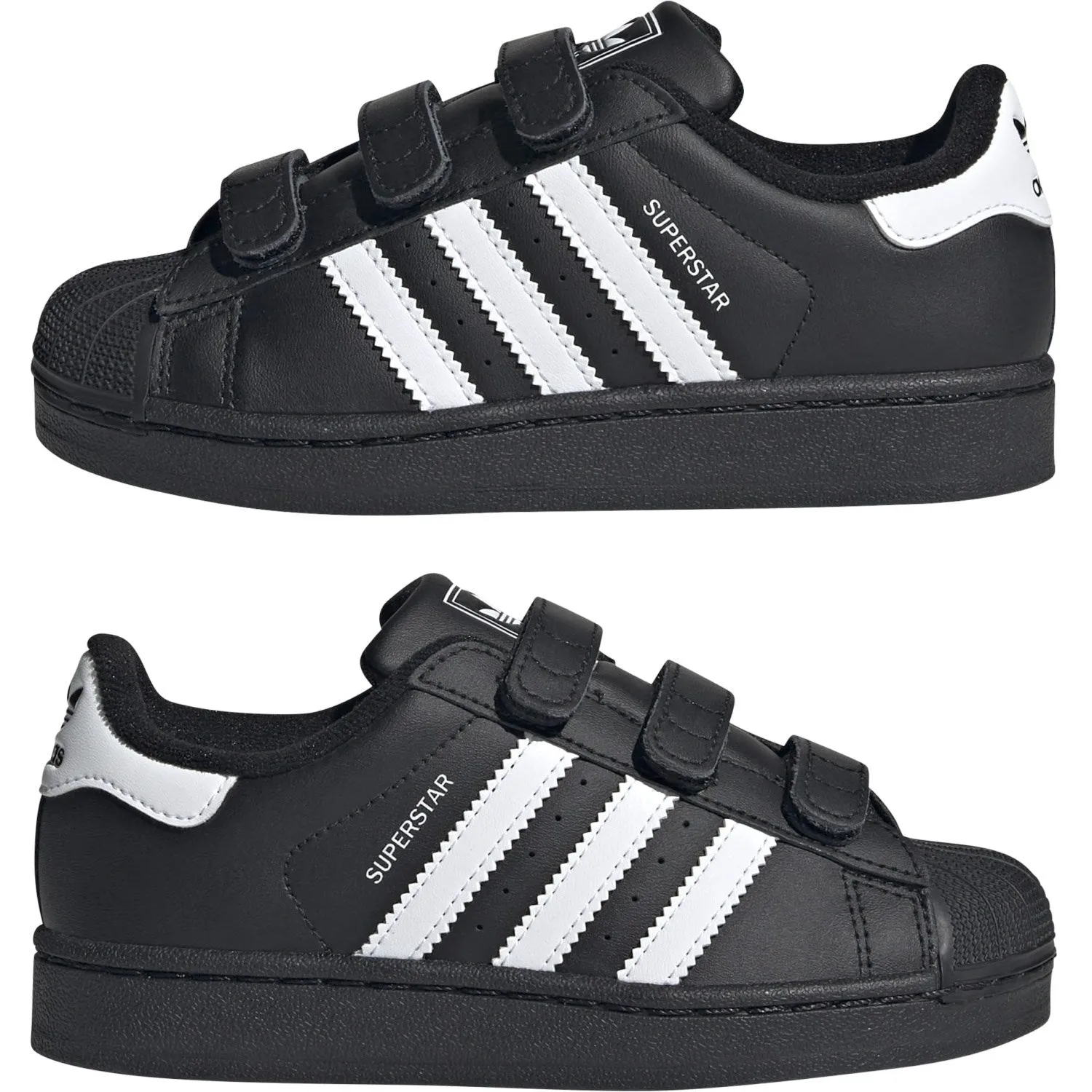 Sleek Profile Fit To Move adidas Originals Core Black/Ftwr White/Core Black Superstar Ii Cf C Sneakers