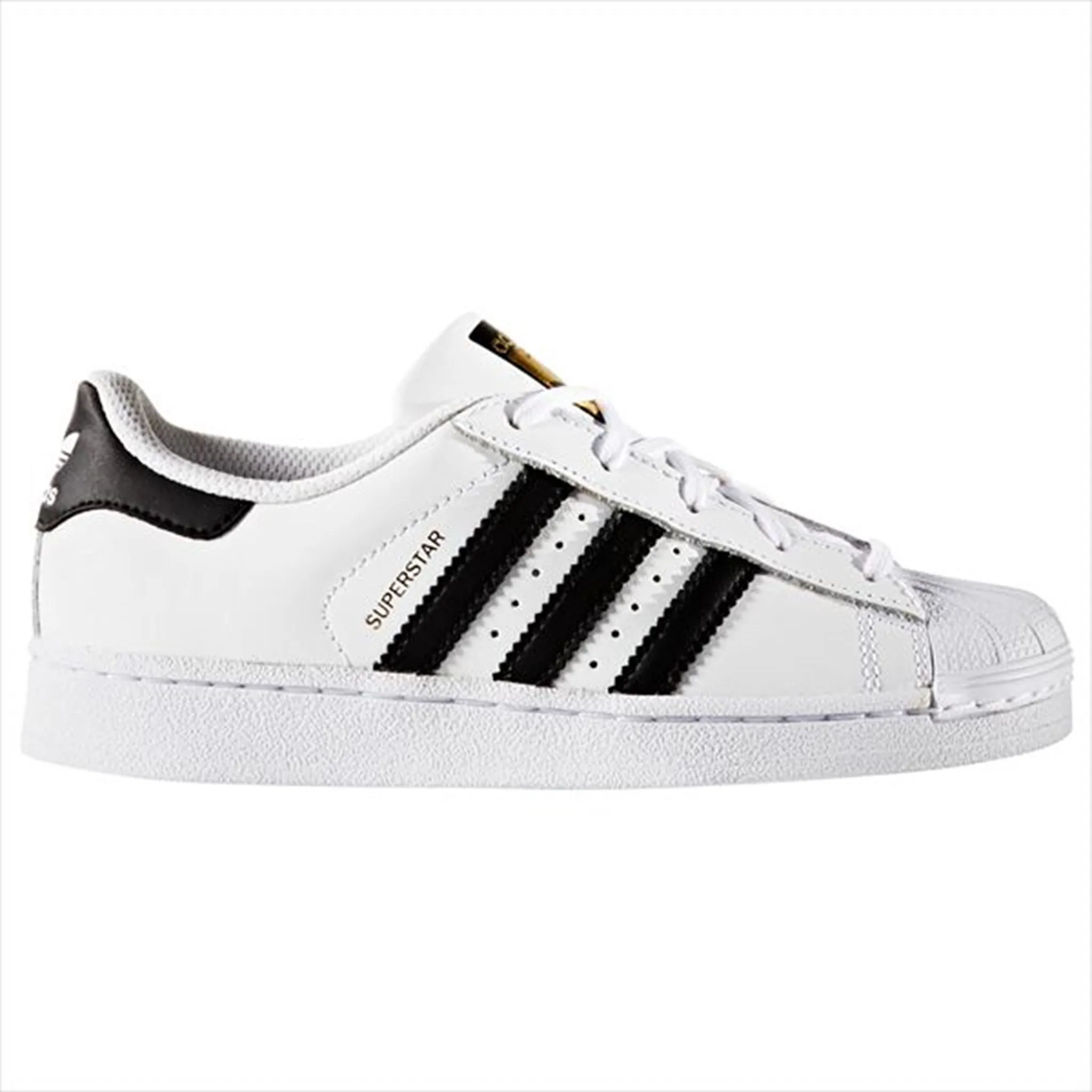 Neutral Tone Options Comfort Slip adidas Superstar Sneakers White/Black B26070