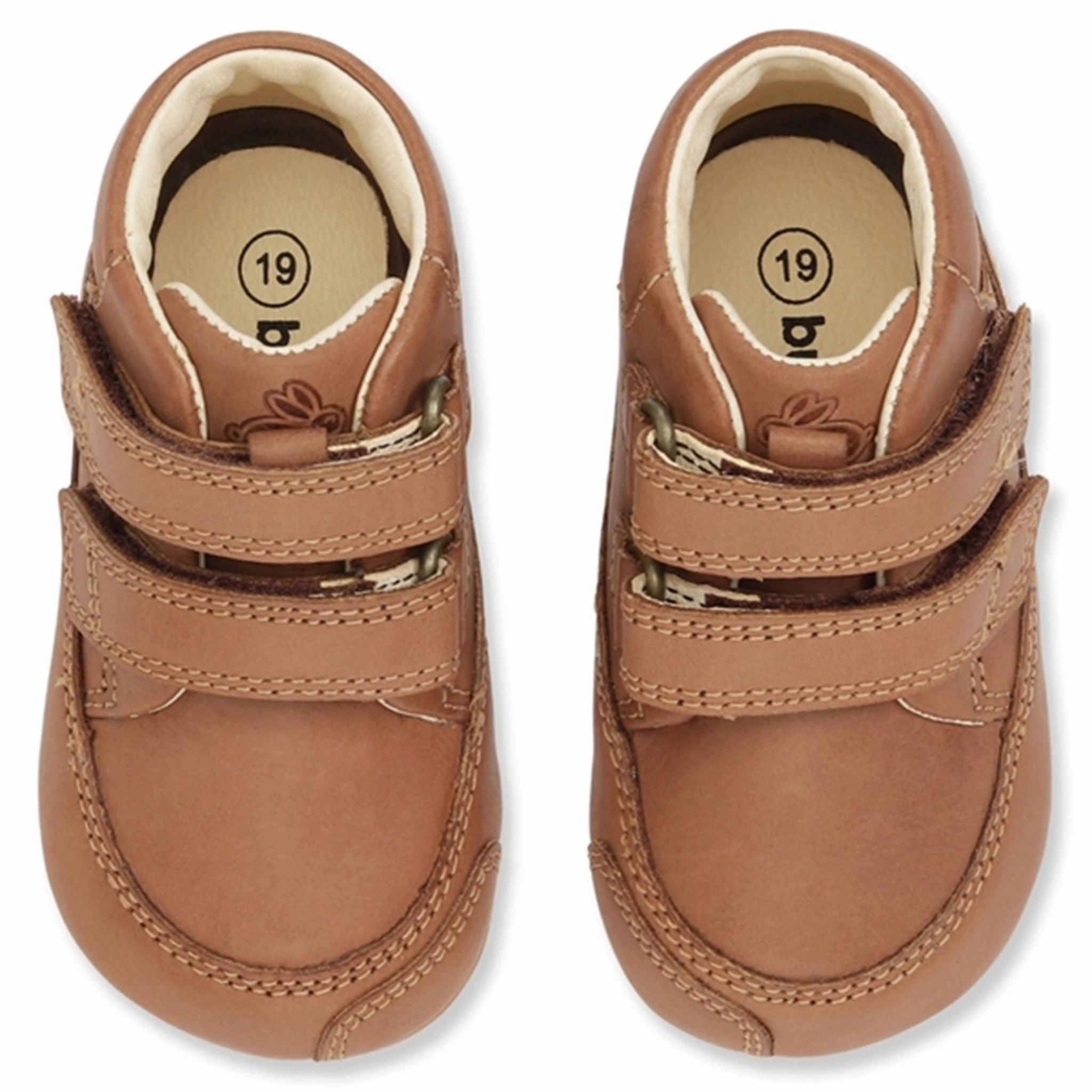 Bundgaard Prewalker II Velcro Caramel Reinforced toe Every Foot