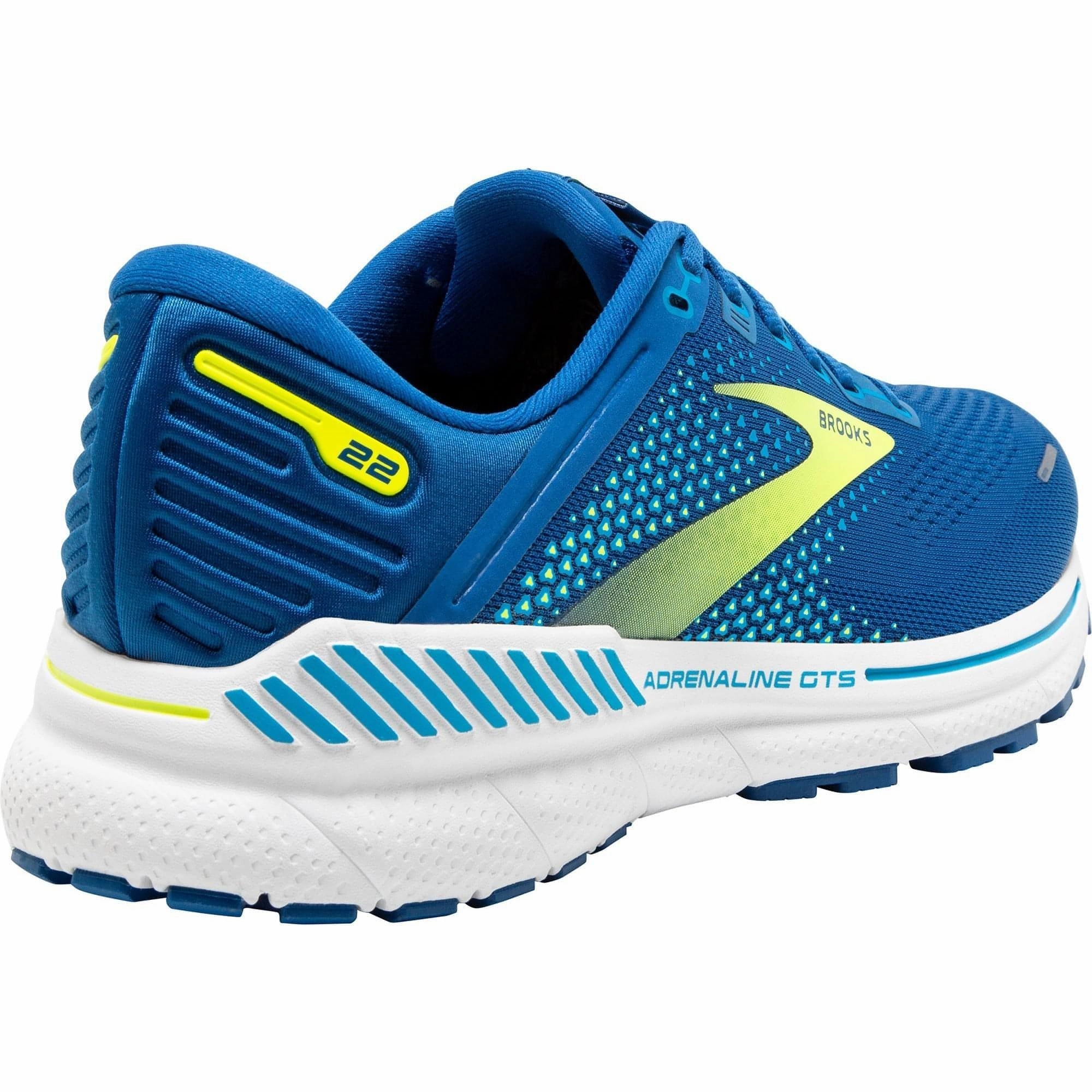 Brooks Adrenaline GTS 22 Mens Running Shoes - Blue morning run shoes