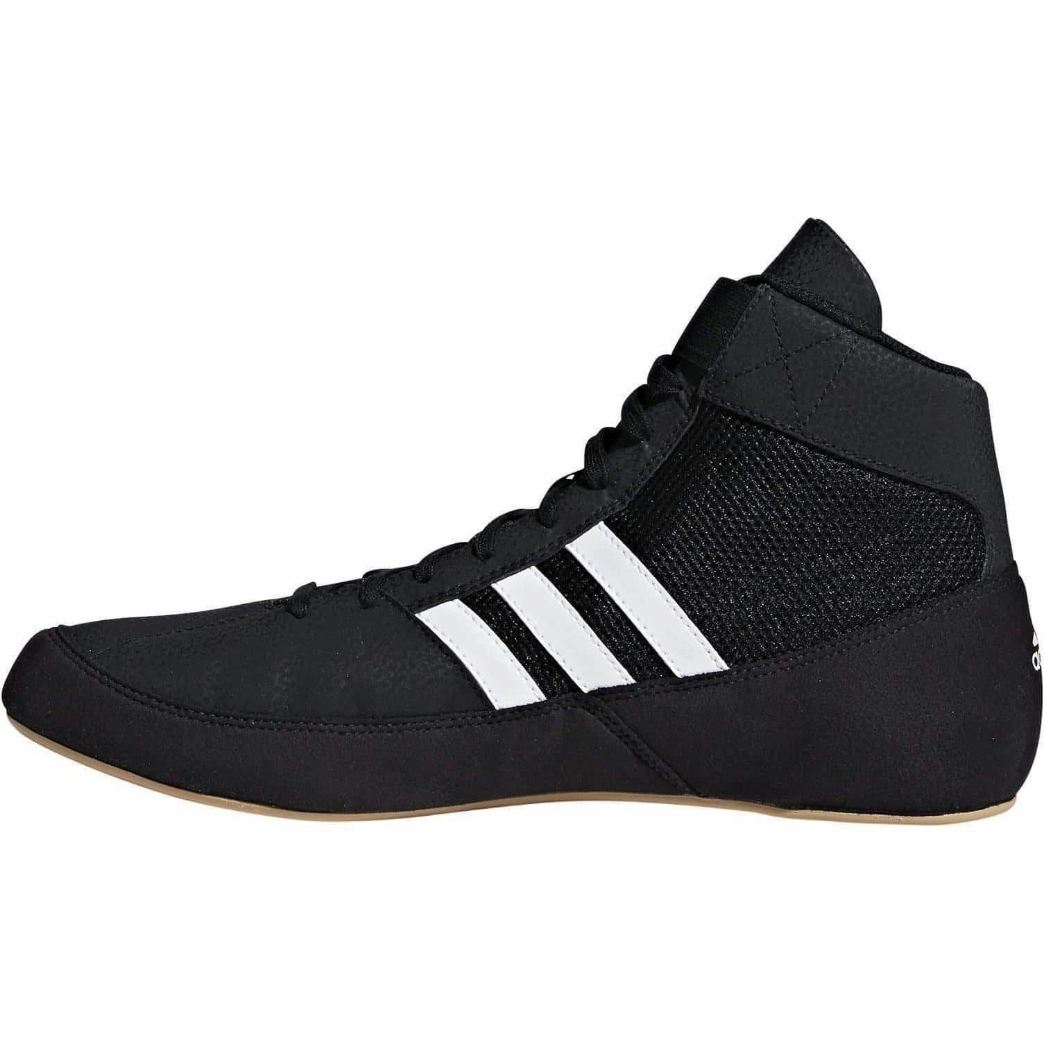 adidas Havoc Mens Wrestling Shoes - Black Responsive Activity NarrowFit