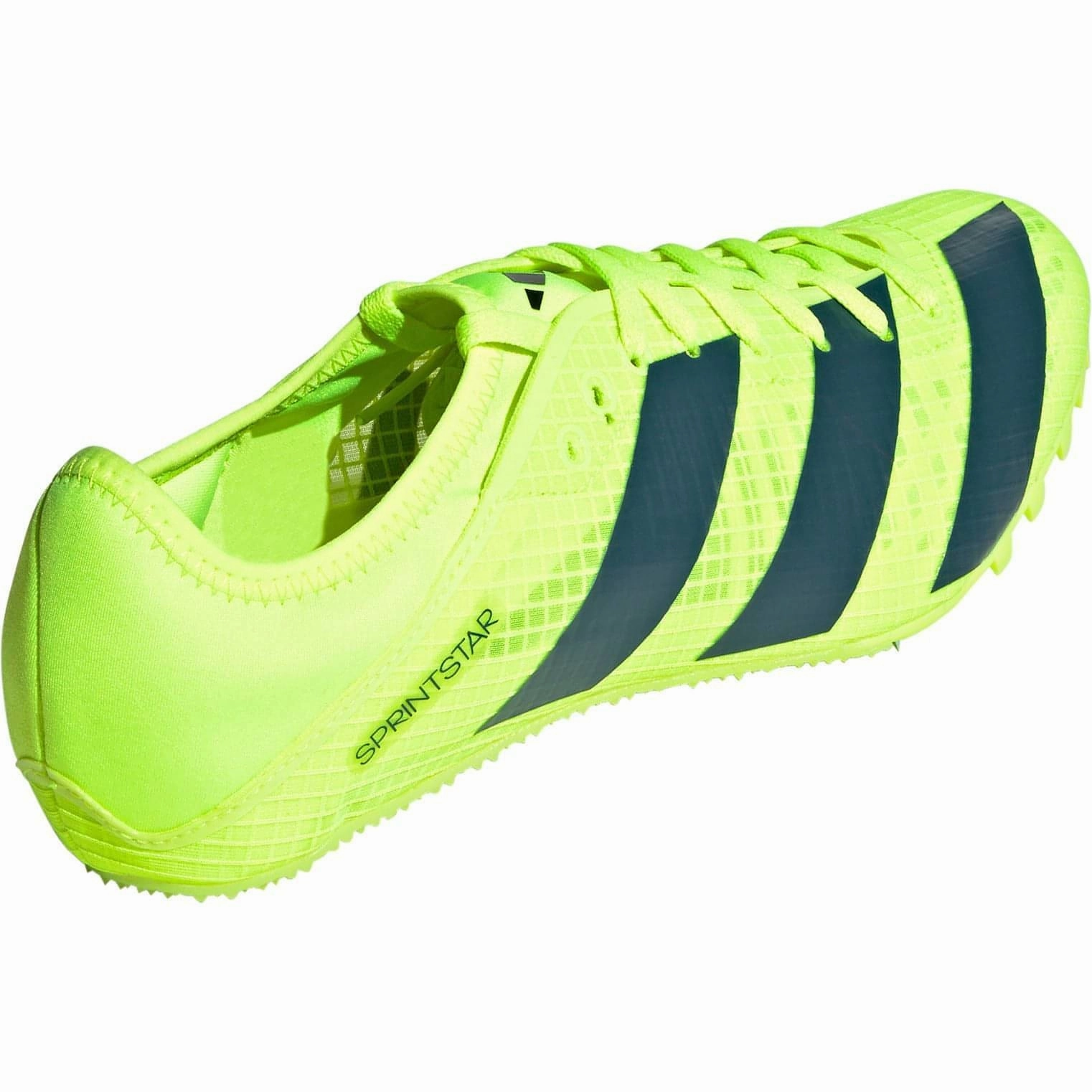 adidas Sprintstar Running Spikes - Green Effortless Control Tight Closure